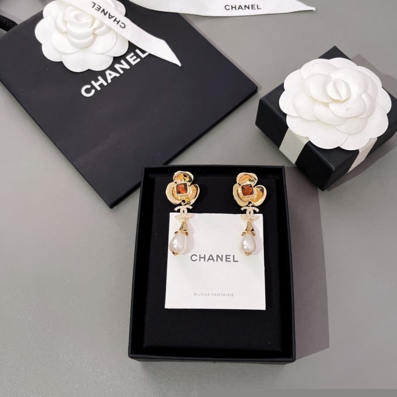 Ch*el earrings